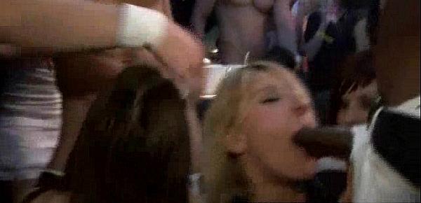  Fresh girls blowjob on party